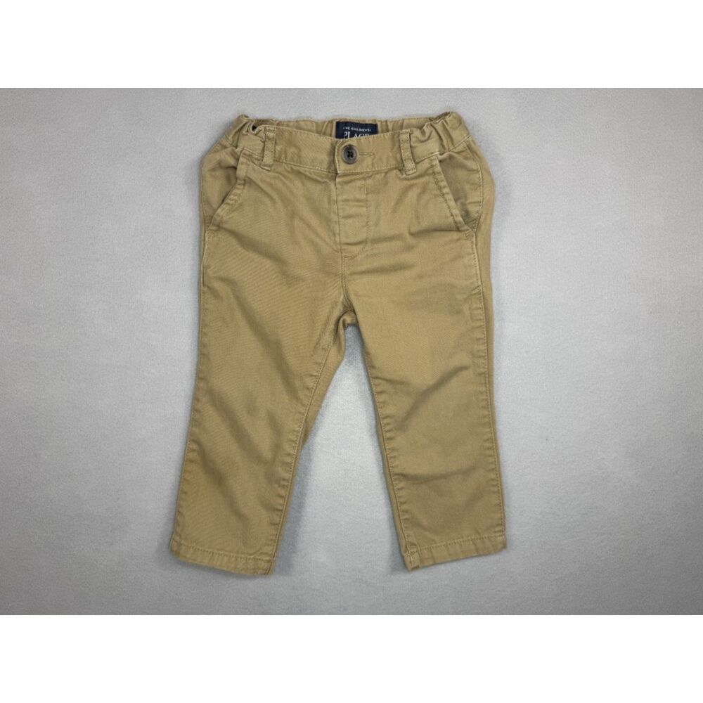 Children's Place Boys Khaki Pants 100% Cotton Size 18-20 month